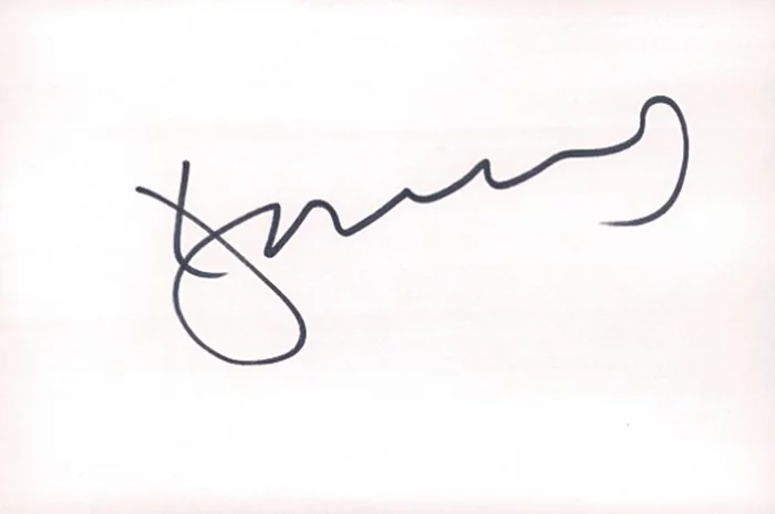 Jon Abrahams autograph