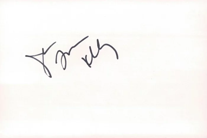 Jean Louisa Kelly autograph