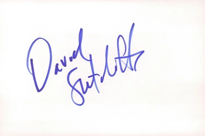 David Sutcliffe autograph