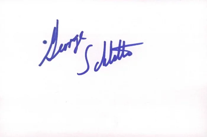 George Schlatter autograph