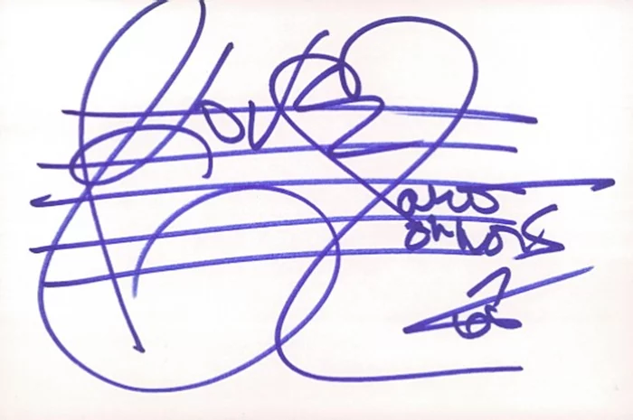 Carol Connors autograph