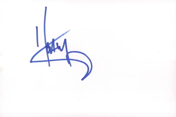 Heavy D autograph