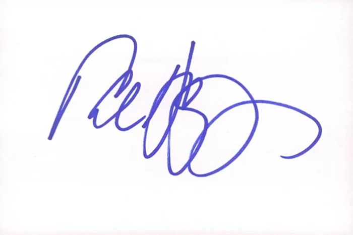 Paul Haggis autograph