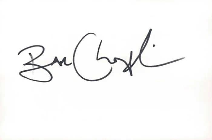 Ben Chaplin autograph