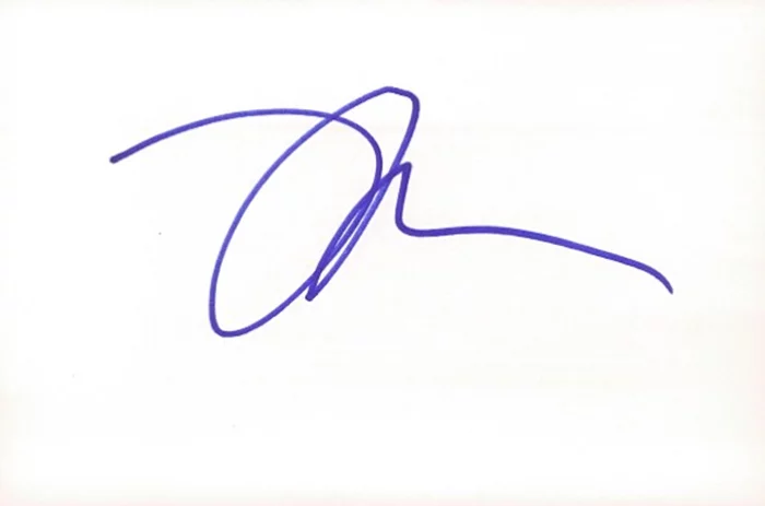 Michael Mann autograph
