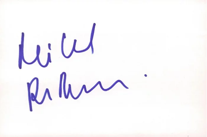 Michael Des Barres autograph