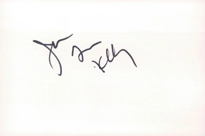 Jean Louisa Kelly autograph