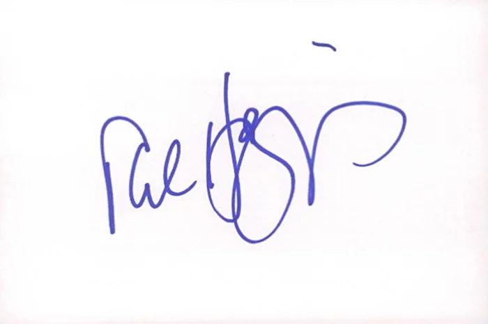 Paul Haggis autograph
