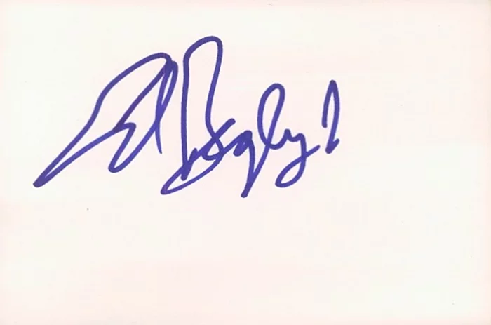 Ed Begley, Jr. autograph
