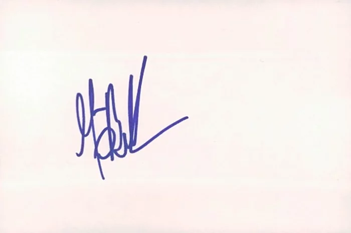 Gil Bellows autograph