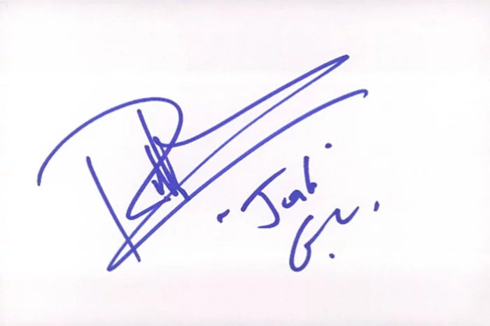 Robert Newman autograph