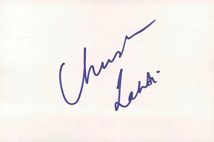 Christine Lahti autograph