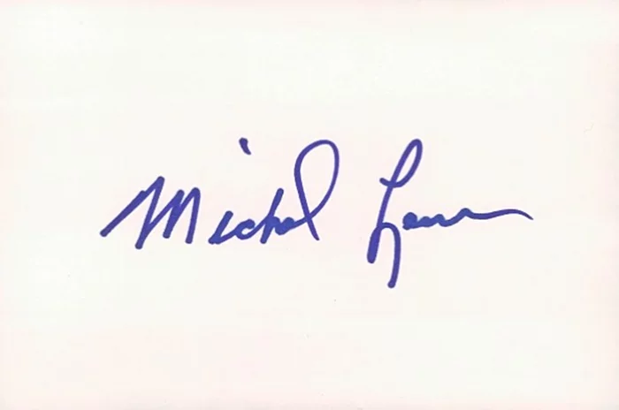 Michael Lerner autograph