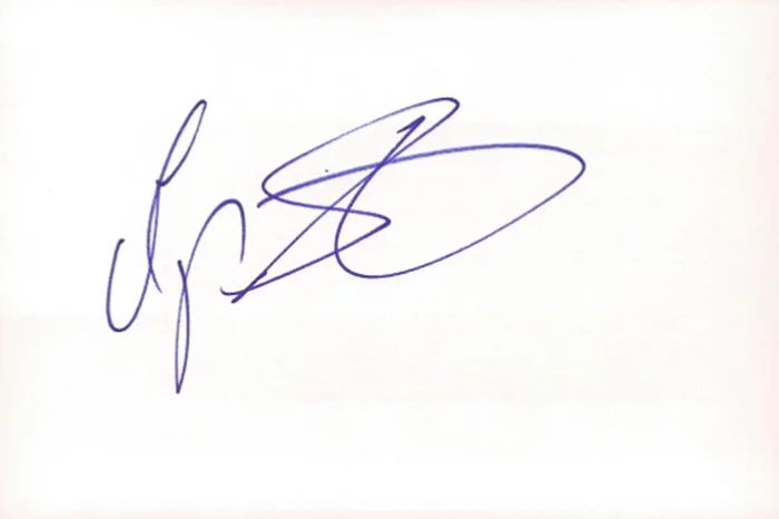 Gregory Smith autograph