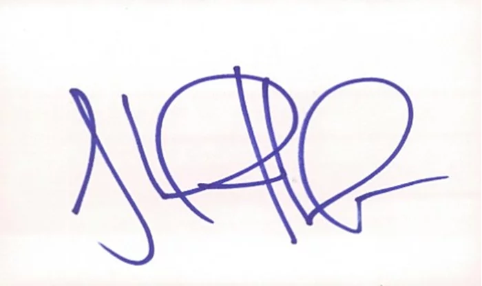 Shalom Harlow autograph