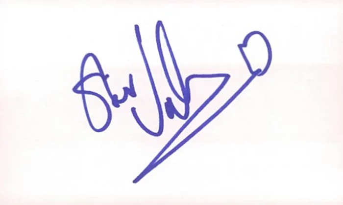 Steve Valentine autograph