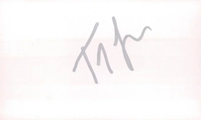 T.J. Thyne autograph
