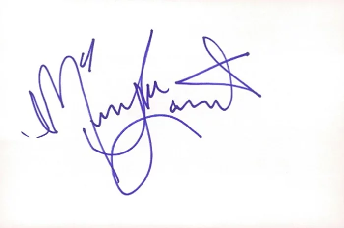 Miranda Lambert autograph