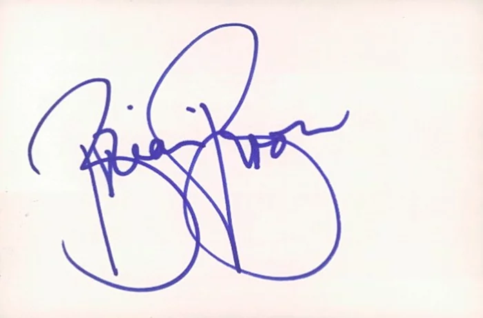 Brian Bloom autograph