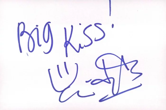 Cindy Taylor autograph