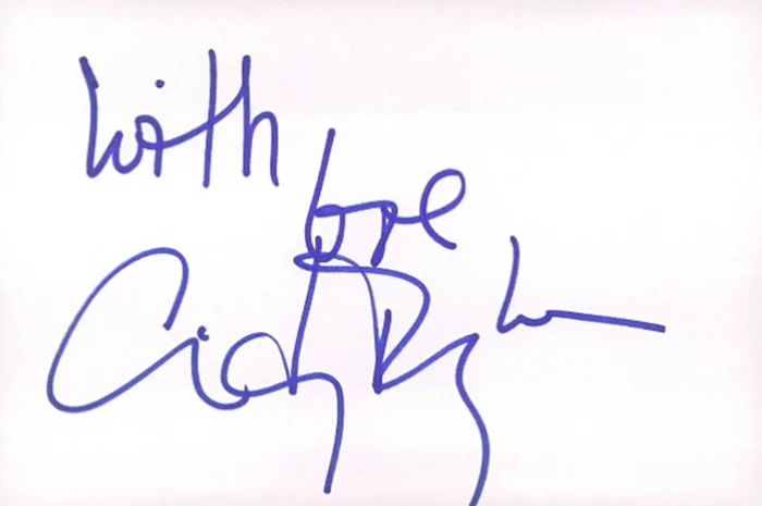 Cindy Taylor autograph