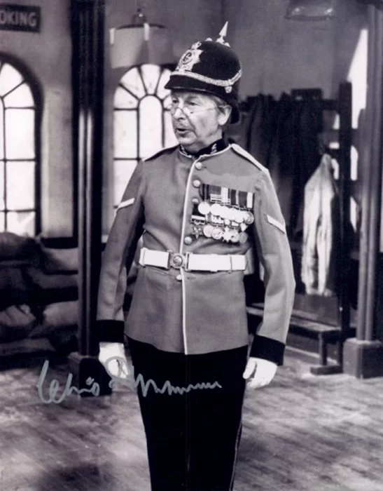 Clive Dunn autograph
