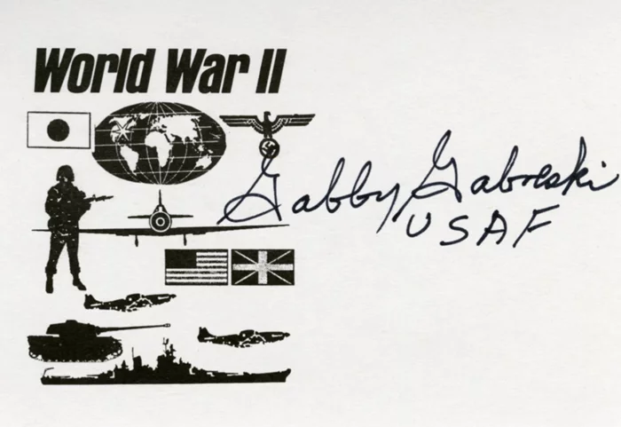Gabby Gabreski autograph