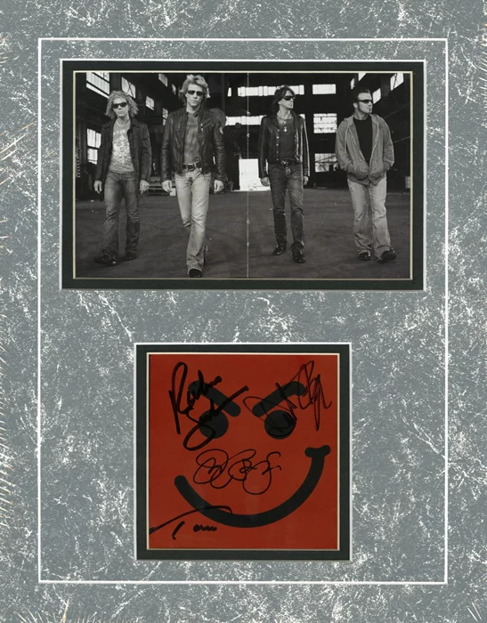 Bon Jovi autograph