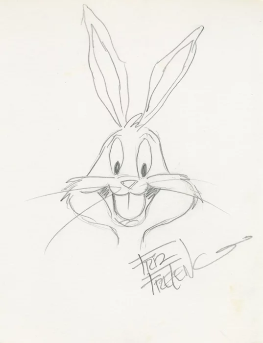 Friz Freleng autograph