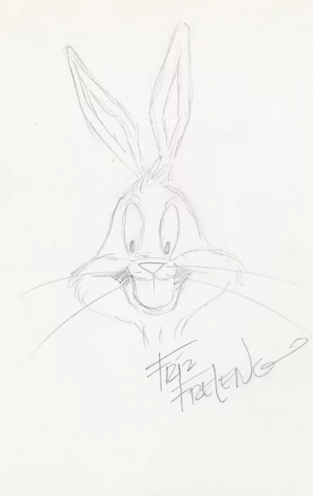 Friz Freleng autograph
