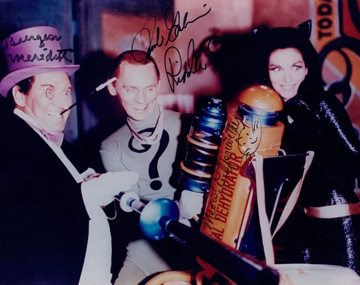 Batman Villains autograph