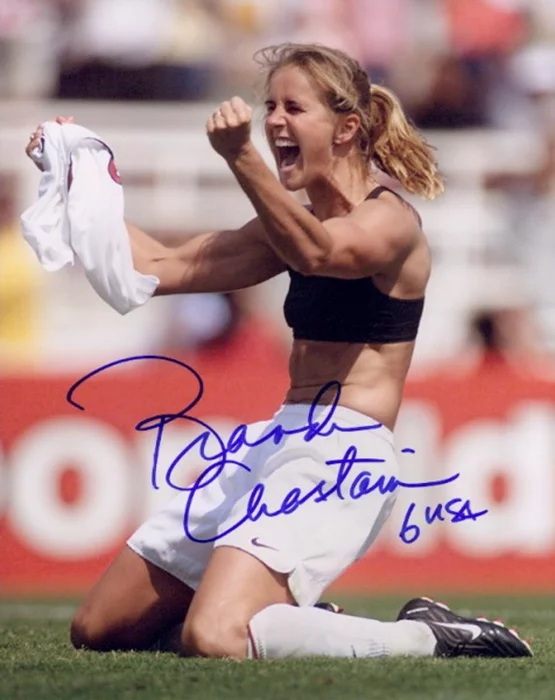 Brandi Chastain autograph
