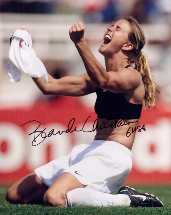 Brandi Chastain autograph