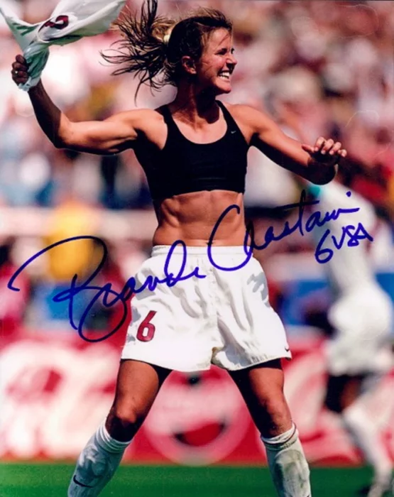 Brandi Chastain autograph