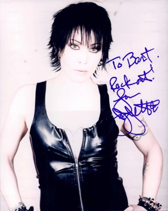 Joan Jett autograph
