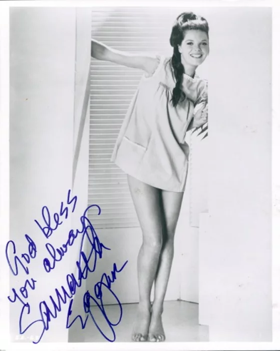 Samantha Eggar autograph