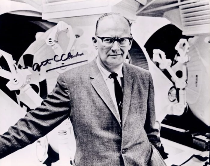 Arthur C. Clarke autograph