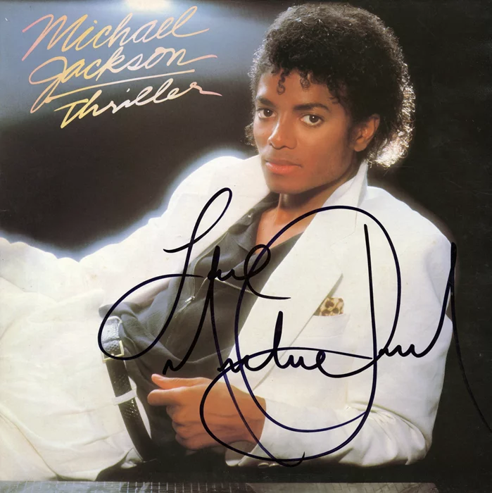 Michael Jackson autograph