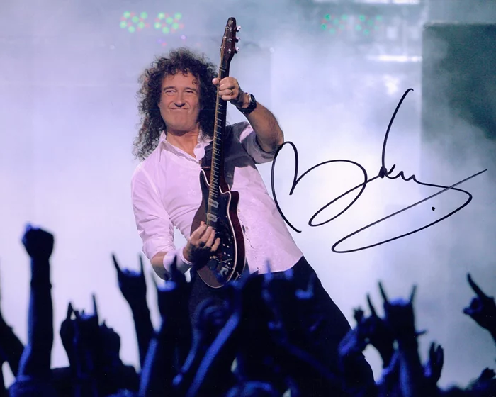 Brian May autograph