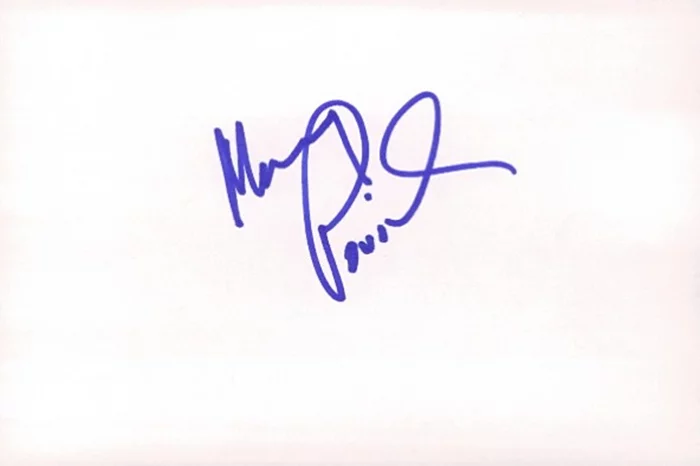 Maury Povich autograph