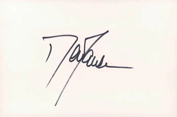 Dan Jansen autograph