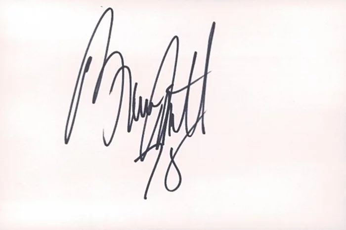 Bruce Smith autograph