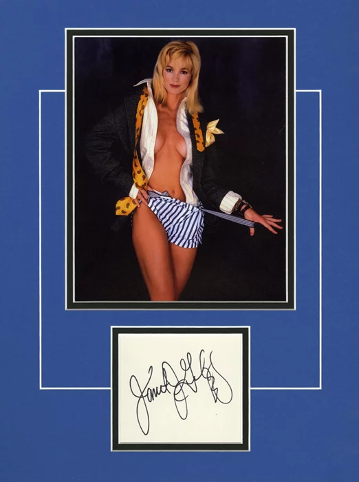 Janet Jones-Gretzky autograph