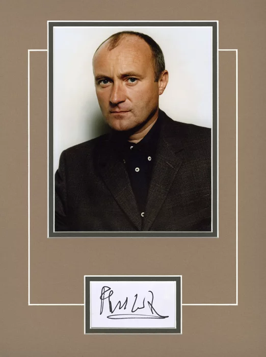Phil Collins autograph