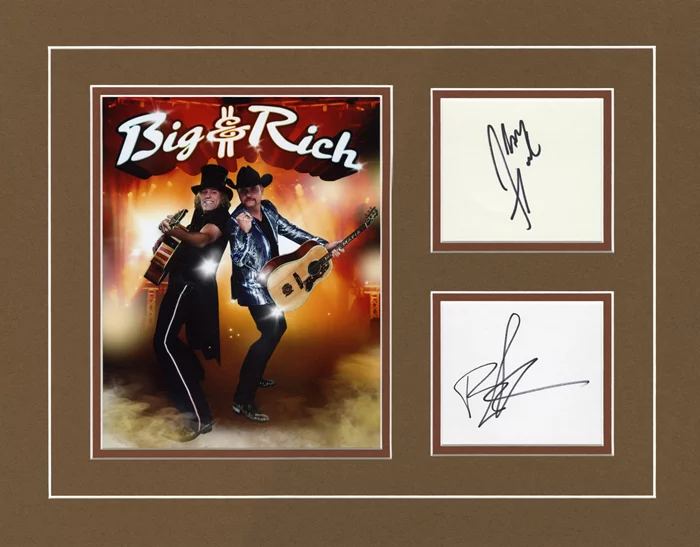 Big & Rich autograph