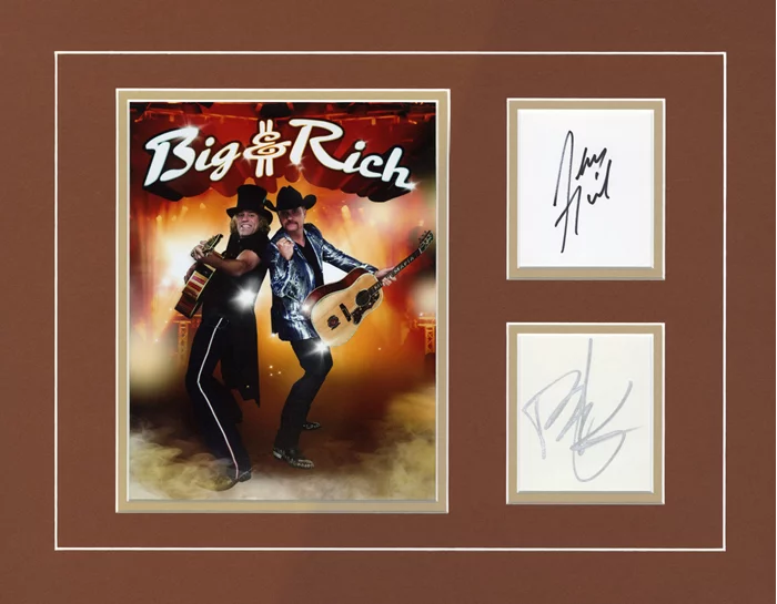 Big & Rich autograph