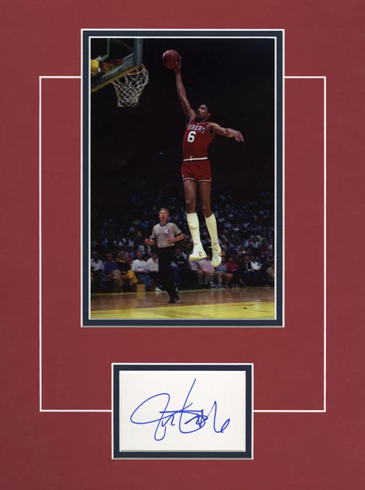 Julius Erving autograph