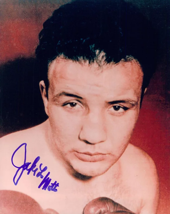 Jake La Motta autograph