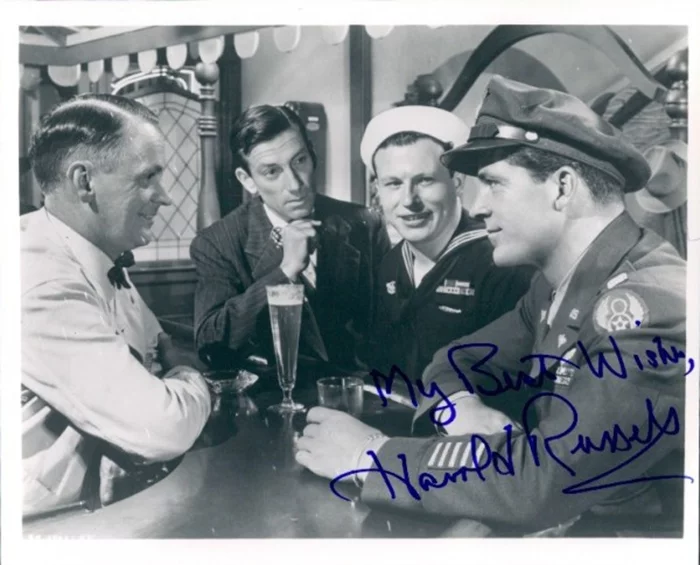 Harold Russell autograph