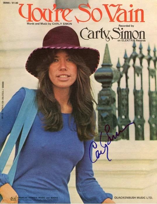 Carly Simon autograph